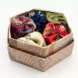 Vintage Otedama Traditional Japanese Beanbag Set